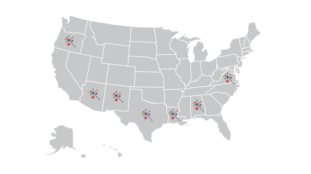 Access Sciences Across the United States A map of Access Sciences locations across the U.S