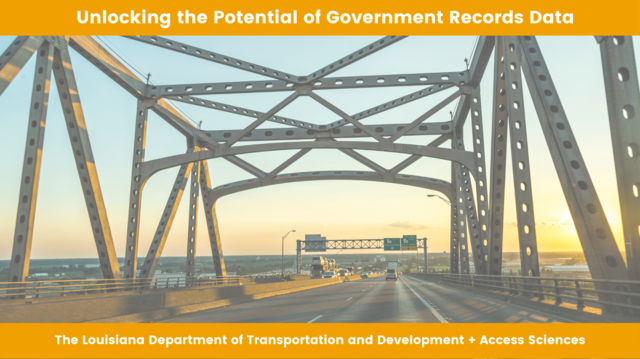 Unlocking the Potential of Government Records Data